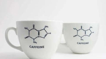 Caffeine Molecule Cups