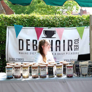 Debonair Tea Co at a Trade Fair