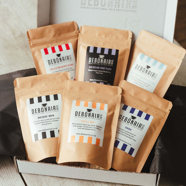 Deblance Tea Black Loose Leaf Tea Selection Pack | Black Tea | Debonair Tea Co