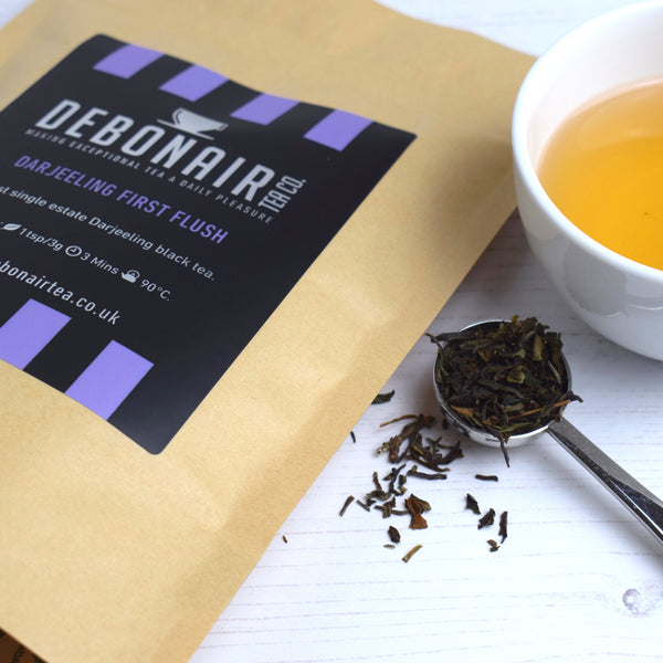 Darjeeling First Flush Tea in Compostable Pouch